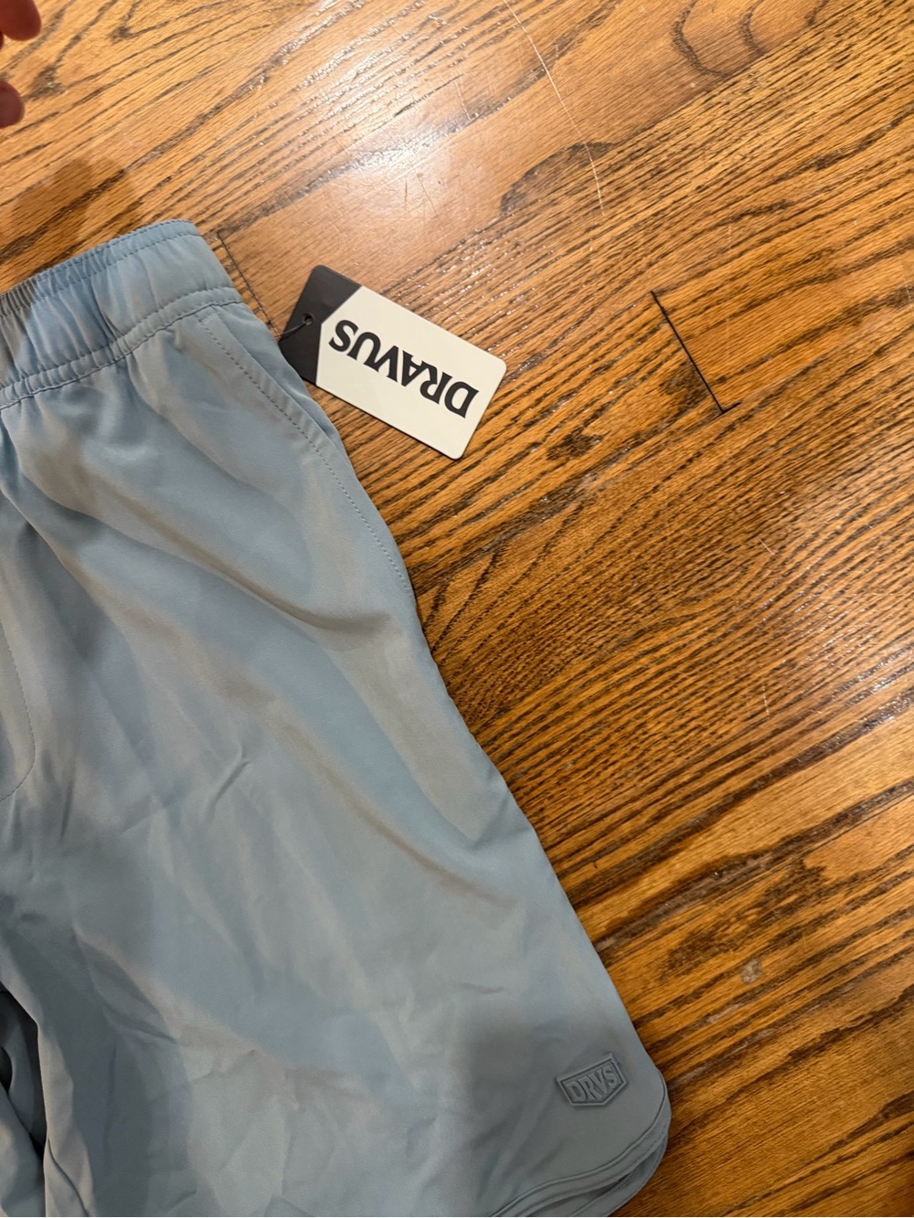 Zumiez Men's Athletic Shorts - Pale Blue - Picture 2 of 6